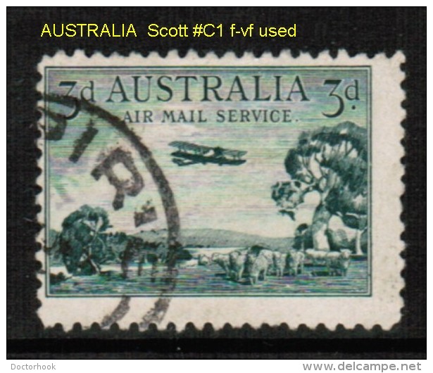 AUSTRALIA   Scott  # C 1 F-VF USED - Oblitérés
