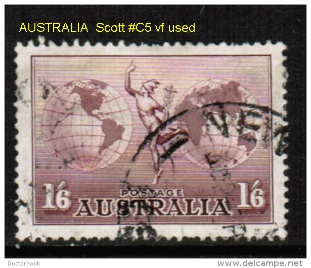 AUSTRALIA   Scott  # C 5 VF USED - Usados