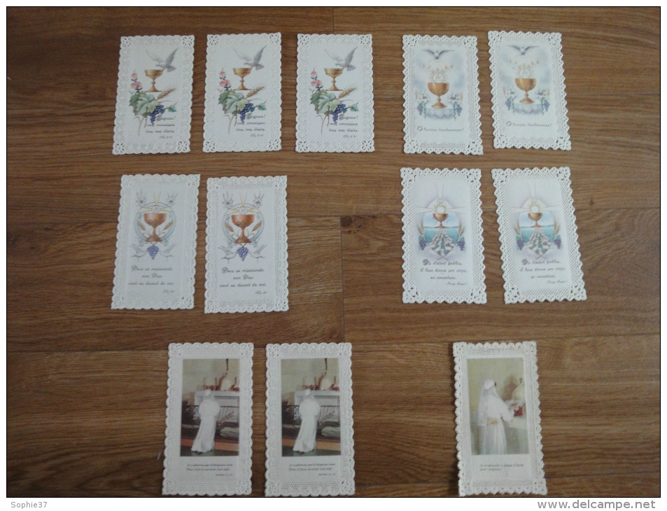 Lot De  12   Images 1er Communion - Other & Unclassified