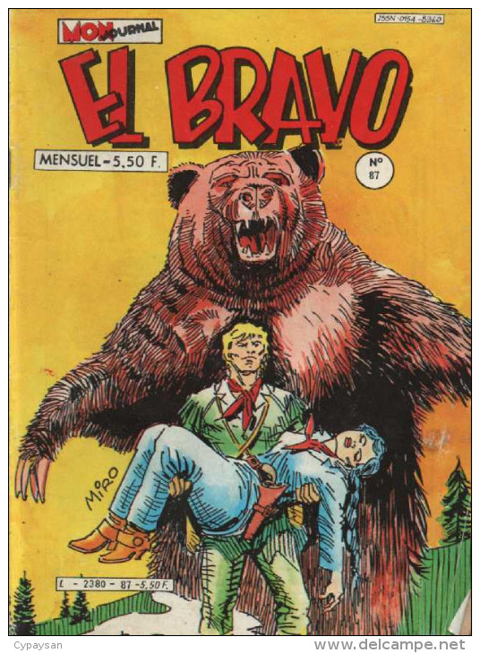 EL BRAVO N° 87 BE MON JOURNAL 12-1984 - Mon Journal