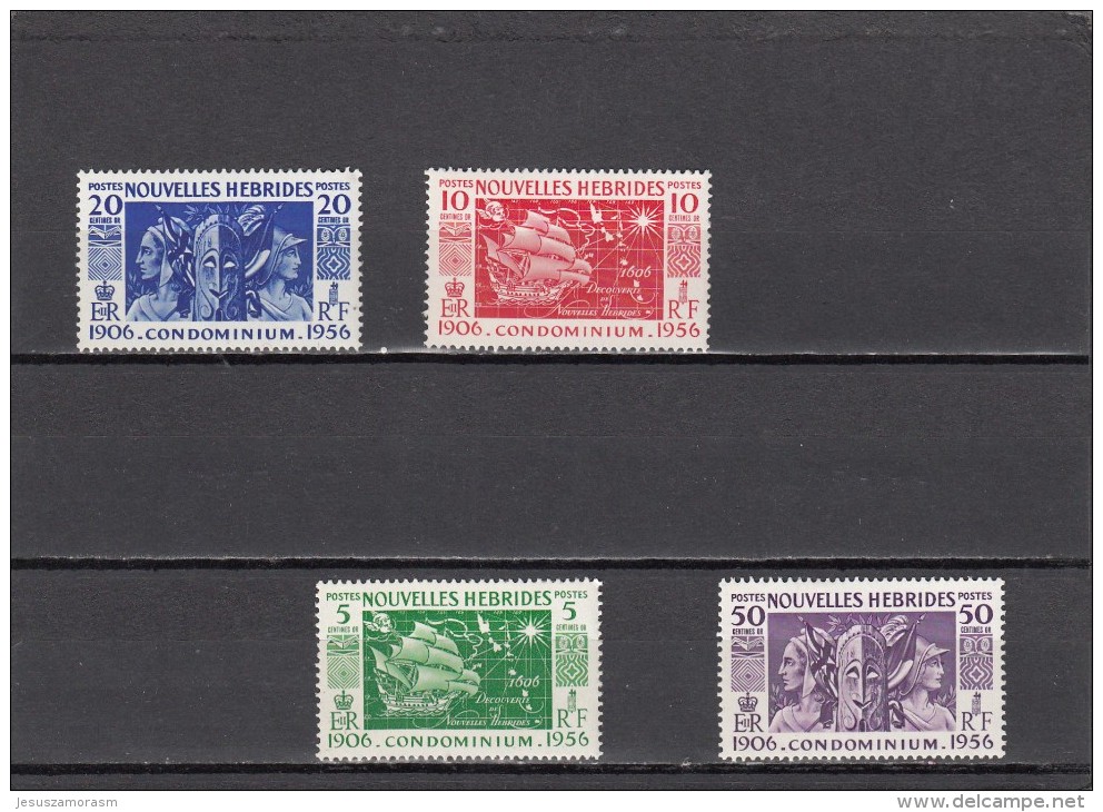 Nueva Hebrides Nº 167 Al 170 - Unused Stamps