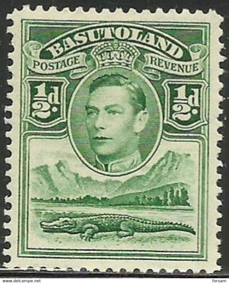 BASUTOLAND..1938..Michel # 18...MLH. - 1933-1964 Crown Colony