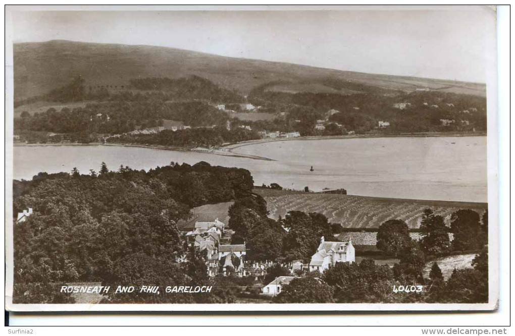 DUNBARTONSHIRE - ROSNEATH AND RHU RP Dun9 - Dunbartonshire