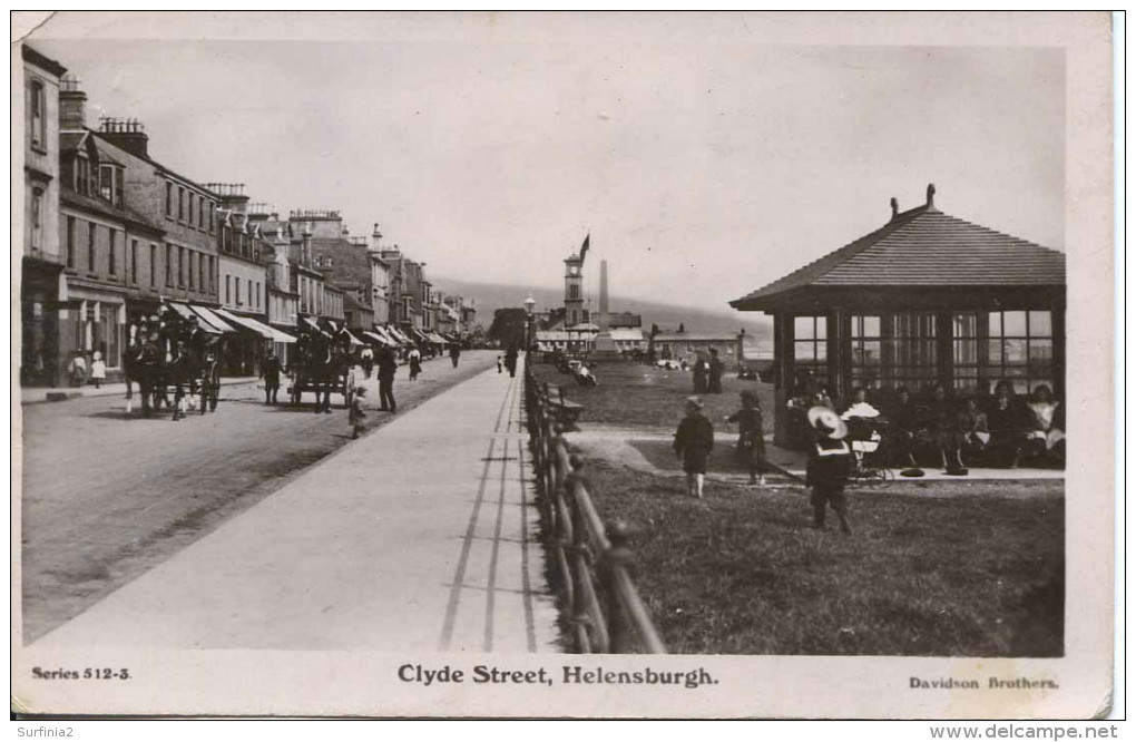 DUNBARTONSHIRE - HELENSBURGH - CLYDE STREET RP Dun27 - Dunbartonshire