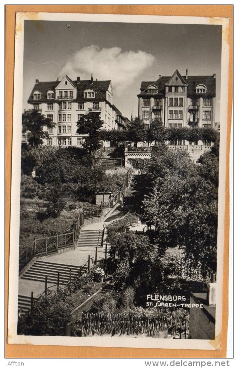 Flensburg Old Postcard - Flensburg