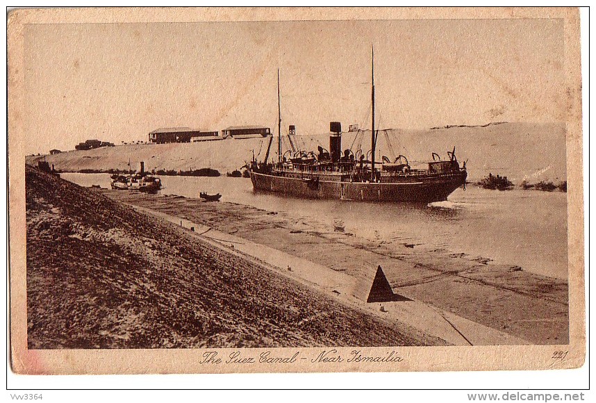 ISMAILIA: The Suez Canal Near Ismailia - Ismailia