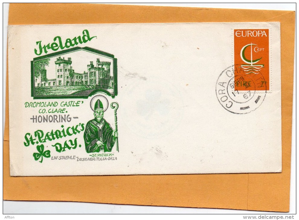 Ireland 1967 Cover - Lettres & Documents