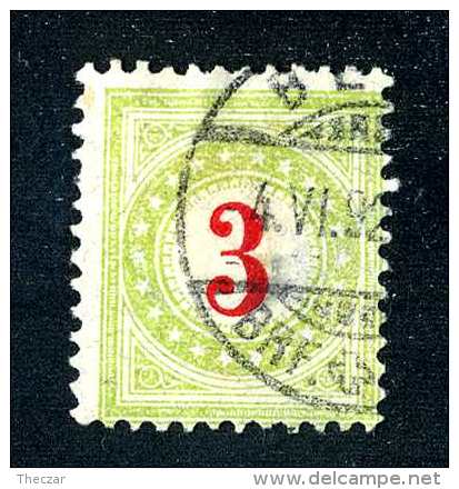 2106 Switzerland 1892 Michel #16 IIAXdaN  Used  Scott #J22  ~Offers Always Welcome!~ - Postage Due