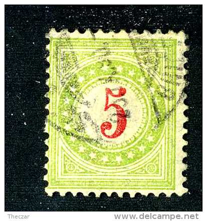 2139 Switzerland 1890 Michel #17N  Used  Scott #J23a  ~Offers Always Welcome!~ - Postage Due