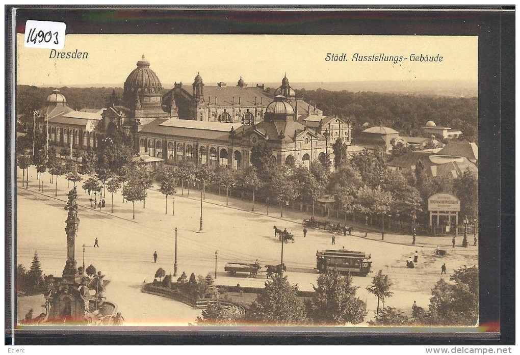 DRESDEN - STÄDT. AUSSTELLUNG GEBÄUDE - TB - Dresden