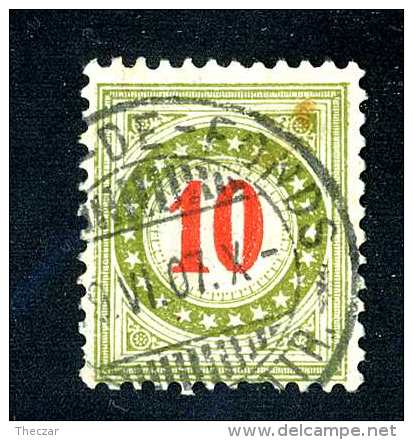 2156 Switzerland 1907 Michel #18 IIBYgcN  Used  Scott #J24  ~Offers Always Welcome!~ - Taxe