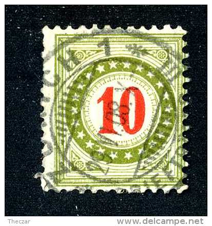 2167 Switzerland 1908 Michel #18 IIBYgcK  Used  Scott #J24  ~Offers Always Welcome!~ - Taxe