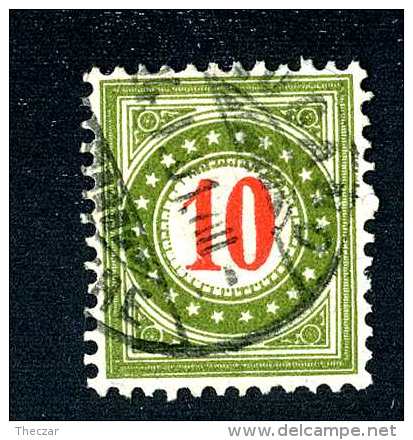 2174 Switzerland 1901 Michel #18 IIBYgbK  Used  Scott #J24  ~Offers Always Welcome!~ - Taxe