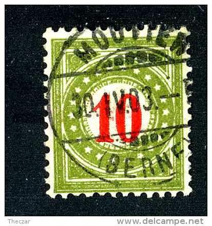 2175 Switzerland 1903 Michel #18   Used  Scott #J24  ~Offers Always Welcome!~ - Taxe