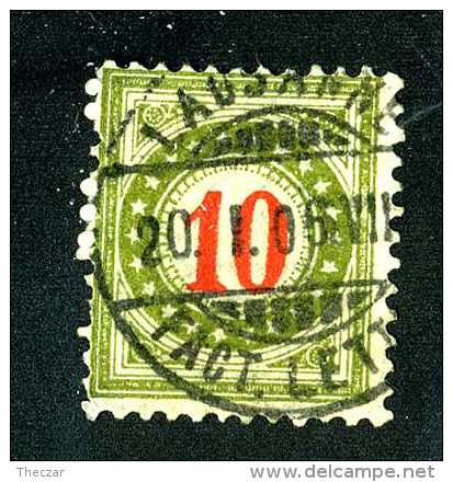 2182 Switzerland 1906 Michel #18 II BYgbN   Used   Scott #J24  ~Offers Always Welcome!~ - Taxe