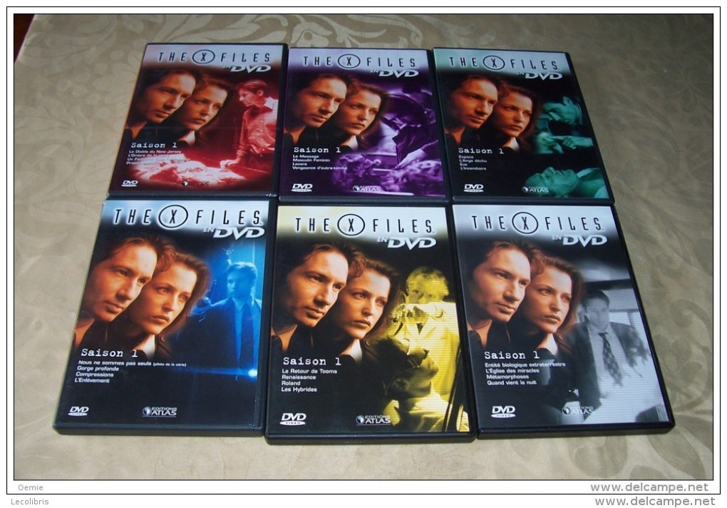 THE X FILES  SAISON 1  DE 1 A 6 - Collections & Sets