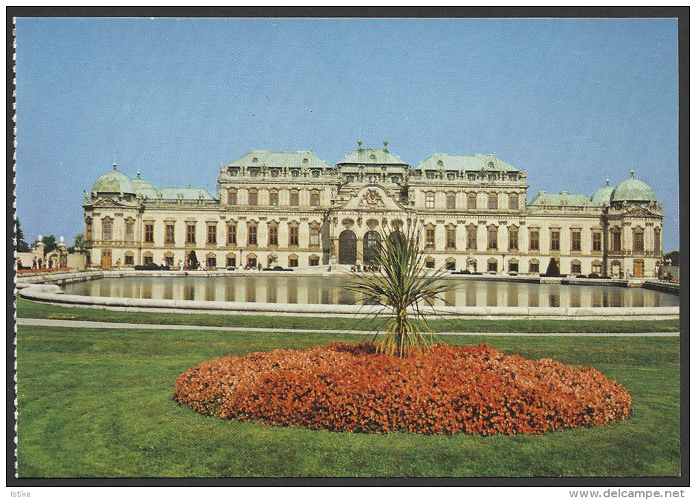 Austria,  Vienna, Upper Belvedere  Castle,  Published And Printed In Hungary. - Belvedere