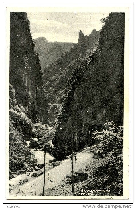 Rugovska Klisura Kod Peci, Pec, Albanische Berge,Karl May : Rih, Kara Ben Nemsi, El Amasat,1938 - Kosovo