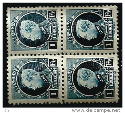 215  **  Bloc 4  5.4 - 1921-1925 Small Montenez