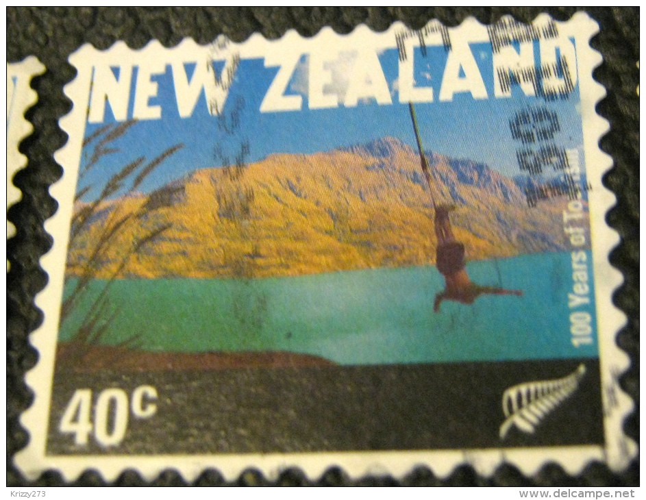 New Zealand 2001 100 Years Of Tourism 40c - Used - Gebraucht