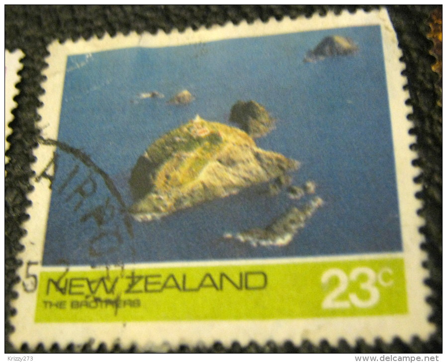 New Zealand 1974 The Brothers 23c - Used - Oblitérés