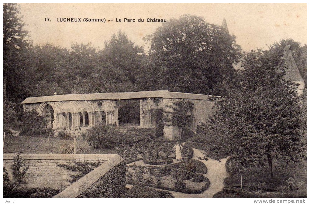 LUCHEUX  (Somme)  -   Le Parc Du Château - Lucheux