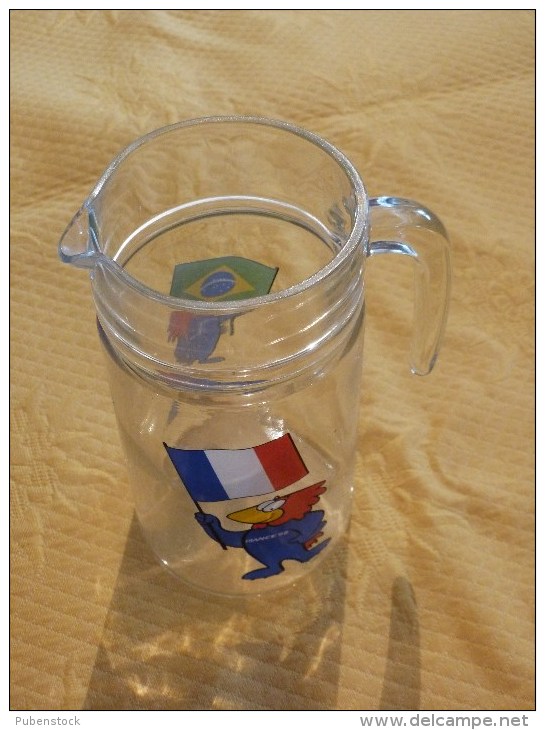 Carafe "FOOTIX" France 98 Mondial FIFA. - Autres & Non Classés