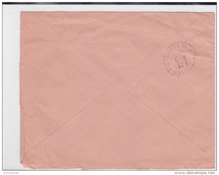 1966 - ENVELOPPE De SERVICE Des PTT (RECOUVREMENTS) RECOMMANDEE De PARIS Avec EMA "ASSURANCES" - Freistempel