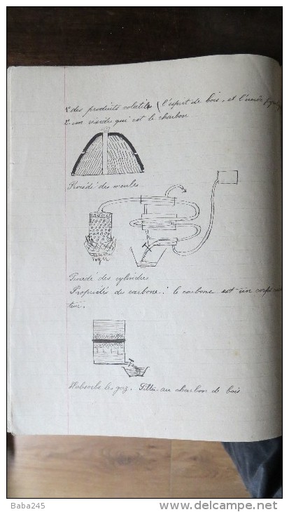 PROTEGE CAHIER ILLUSTRE EPISODES MILITAIRES LE TIR CAHIER DE SCIENCES 1899 - Protège-cahiers