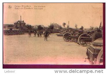 « Camp D’ELSENBORN - Parc D’artillerie » - Nels (1925)  - A Circulé D’Elsenborn à Mont-sur-Marchienne - Elsenborn (camp)