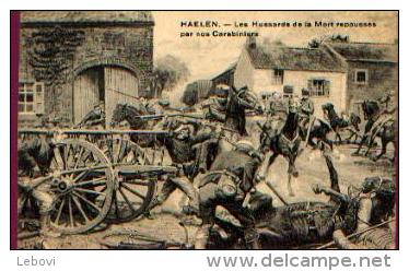 HAELEN « Les Hussards De La Mort Repoussés Par Nos Carabiniers » - Ed. PhoB - Halen