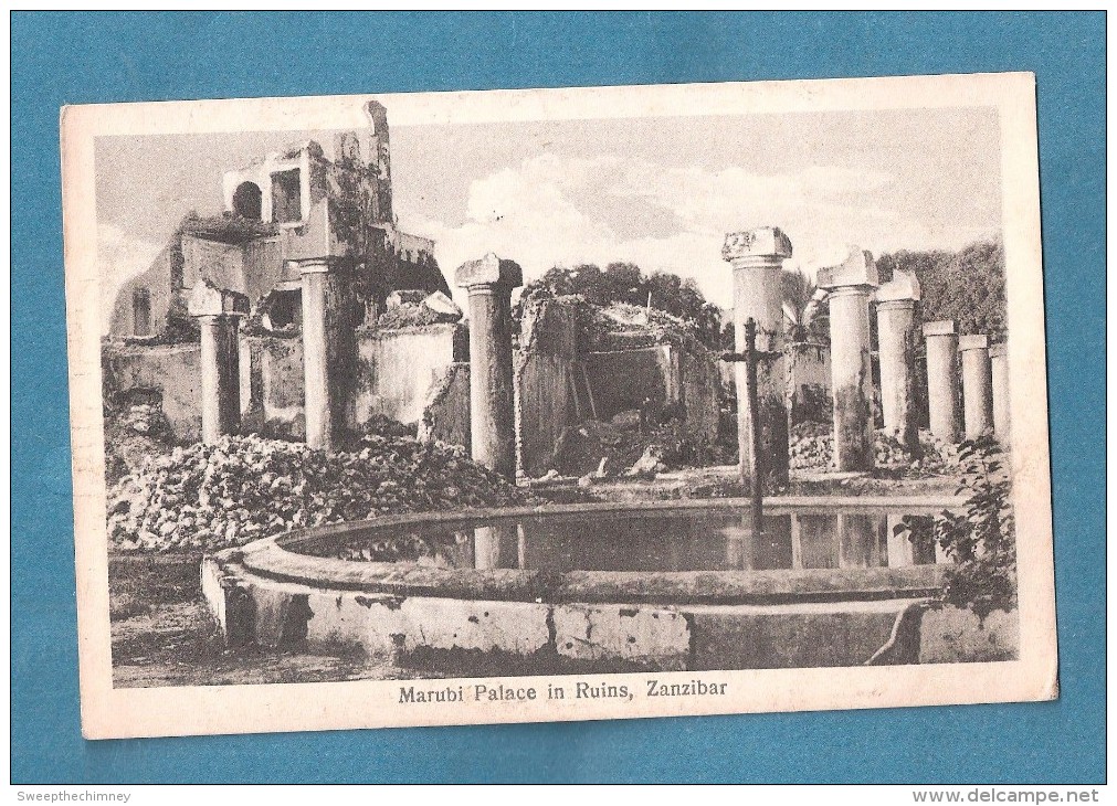 Zanzibar Maharubi Palace In Ruins - Tanzania