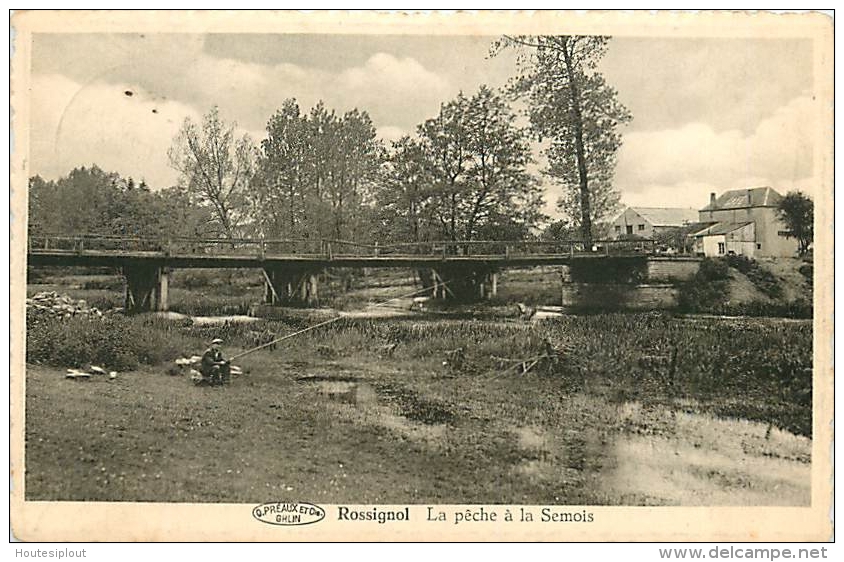 Rossignol. La Pêche à La Semois      Angling - Tintigny