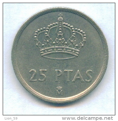 F3543 / - 25 Pesetas - 1982 - Spain Espana Spanien Espagne - Coins Munzen Monnaies Monete - 25 Pesetas