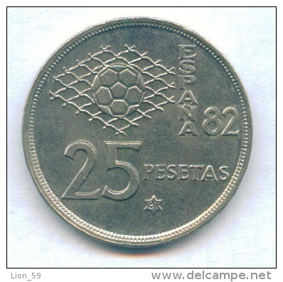F3548 / - 25 Pesetas - 1980 ( 81 ) - Spain Espana Spanien Espagne - Coins Munzen Monnaies Monete - 25 Pesetas