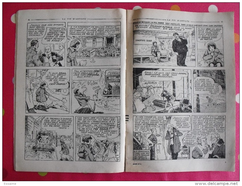 La Petite Annie N° 2 : La Vie D'artiste. Darrell McClure.1957. Parue Dans Le Journal De Mickey - Autres & Non Classés