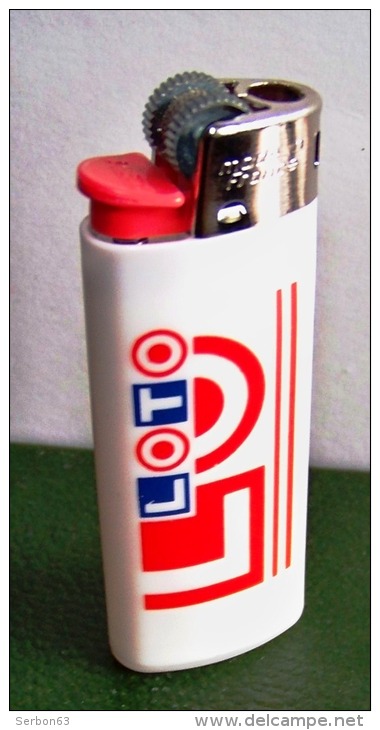 FDJ 10 BRIQUETS DE COLLECTION A GAZ LOTO FONCTIONNENT MINI BIC DANS BOITE -L A FRANCAISE DES JEUX FDJ LOTERIE GRATTAGE - Andere & Zonder Classificatie