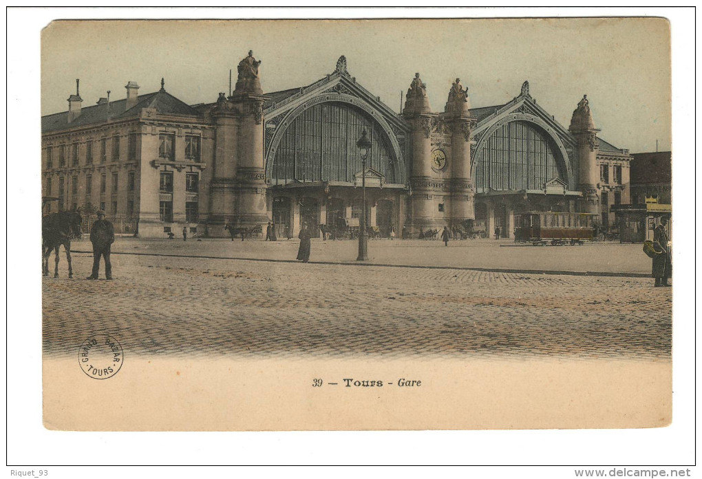 39 - TOURS - Gare - Tours