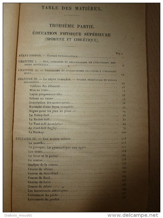 1921 Règlement Général D' EDUCATION PHYSIQUE SUPERIEURE SPORTIVE ET ATHTETIQUE Dans L'Armée Française - Français