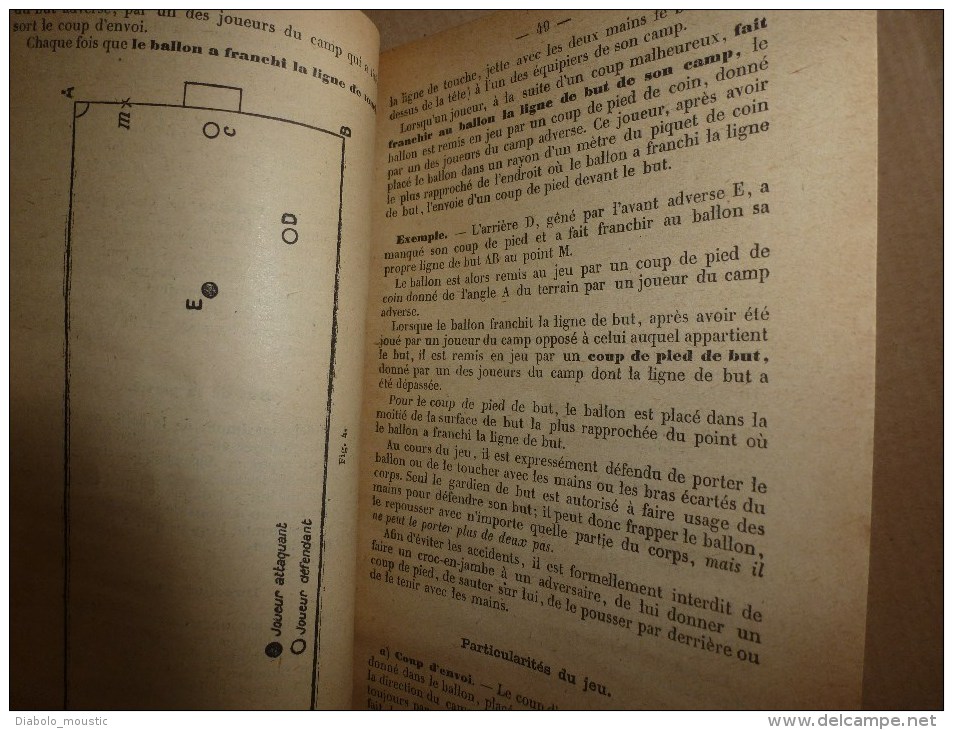 1921 Règlement général d' EDUCATION PHYSIQUE SUPERIEURE SPORTIVE ET ATHTETIQUE dans l'Armée Française