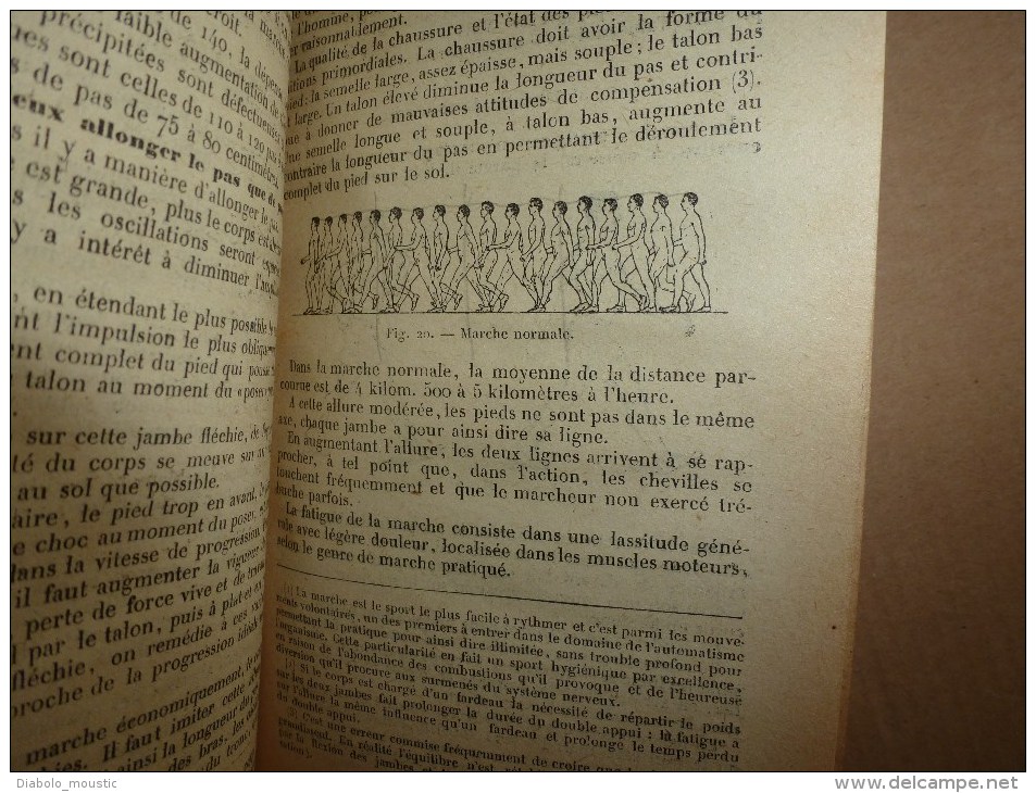 1921 Règlement général d' EDUCATION PHYSIQUE SUPERIEURE SPORTIVE ET ATHTETIQUE dans l'Armée Française