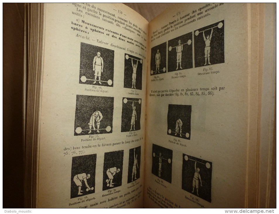 1921 Règlement général d' EDUCATION PHYSIQUE SUPERIEURE SPORTIVE ET ATHTETIQUE dans l'Armée Française