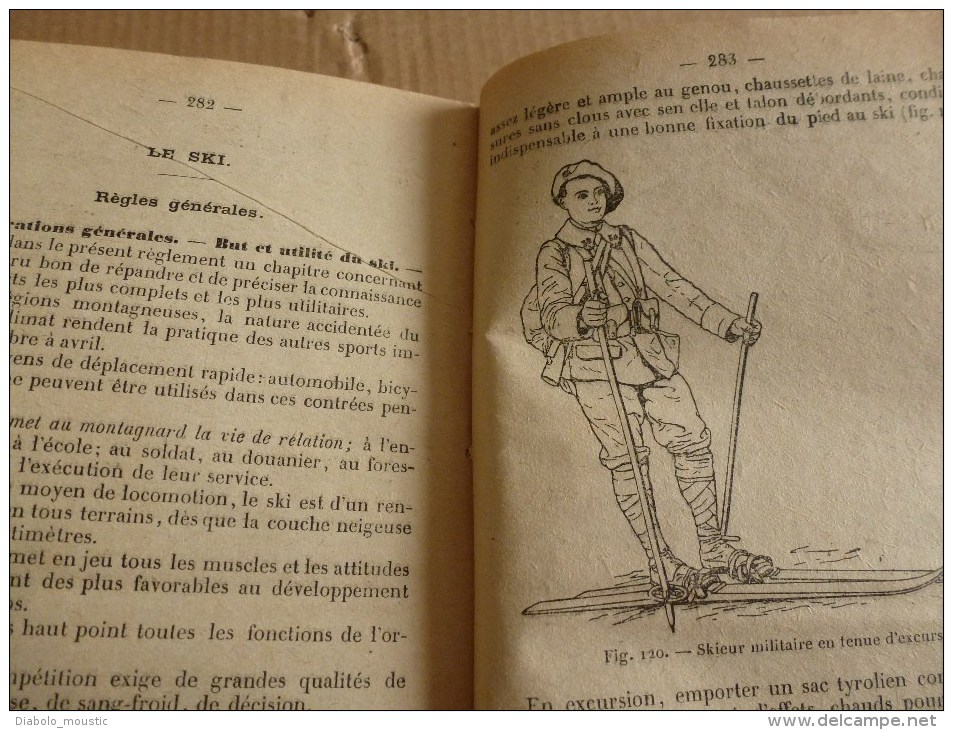 1921 Règlement général d' EDUCATION PHYSIQUE SUPERIEURE SPORTIVE ET ATHTETIQUE dans l'Armée Française