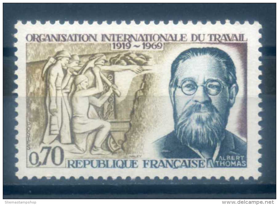 FRANCE - 1969, 50 YEARS ILO - Other & Unclassified