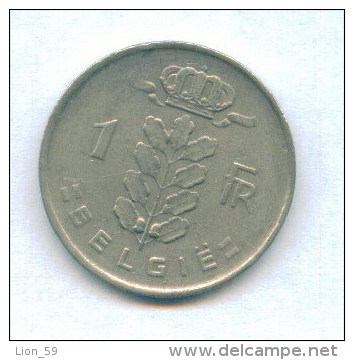 F3554 / - 1 Franc - 1952  - (  BELGIE  ) Belgique Belgium Belgien Belgio - Coins Munzen Monnaies Monete - 1 Franc