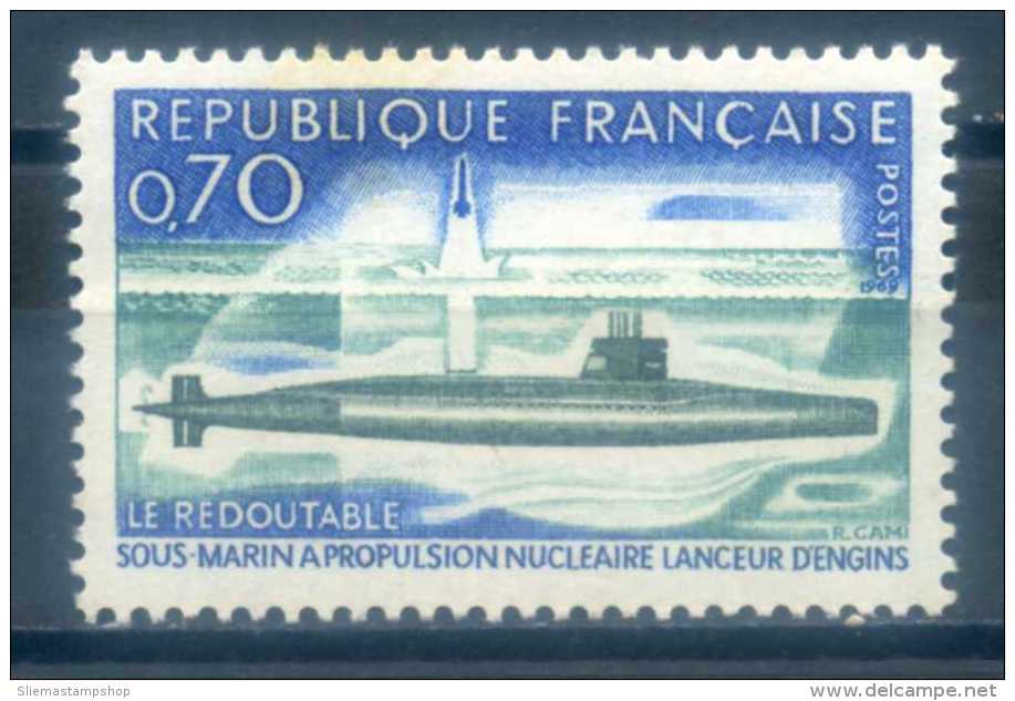 FRANCE - 1969 ATOMIC SUBMARINE - Andere & Zonder Classificatie