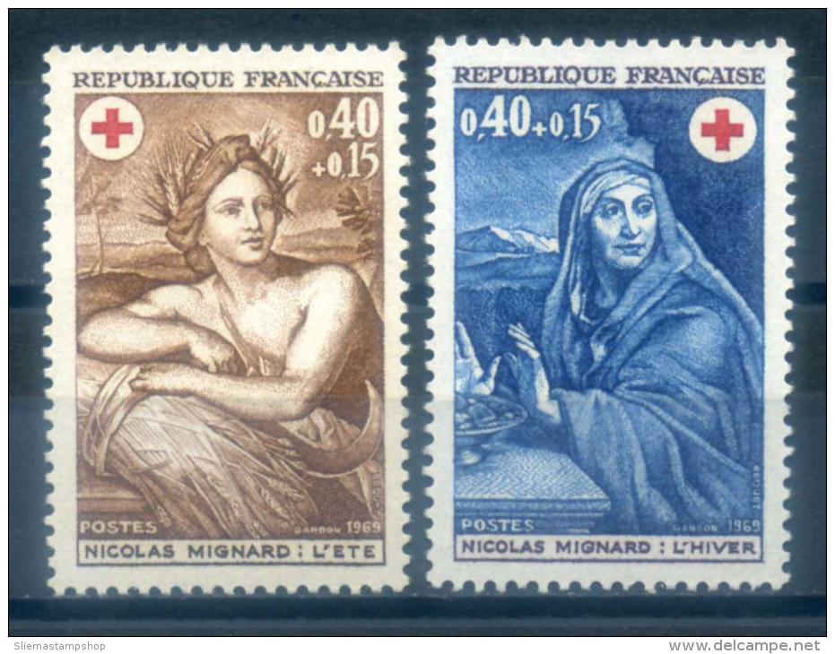 FRANCE - 1969 RED CROSS - Altri & Non Classificati