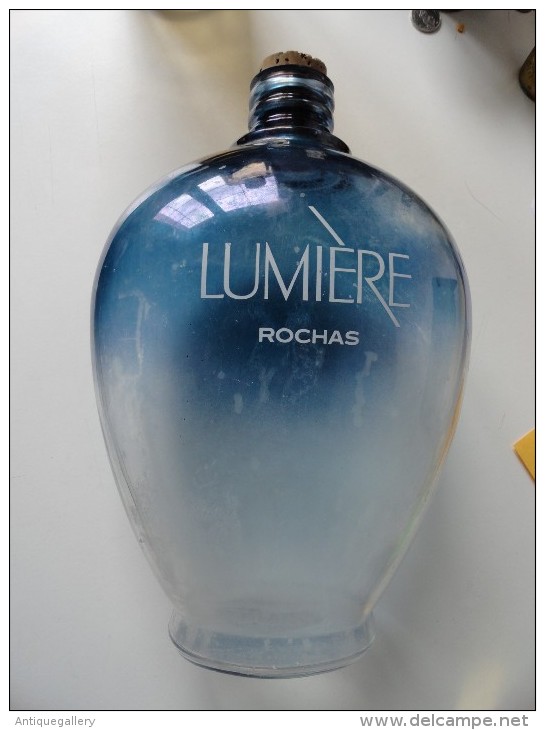 GEANT LUMIERE DE ROCHAS - Bottles (empty)