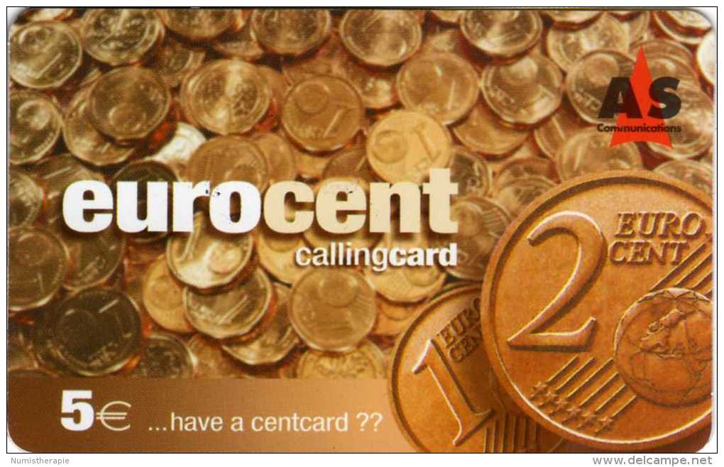 Eurocent Calling Card : Autriche ? - Sellos & Monedas
