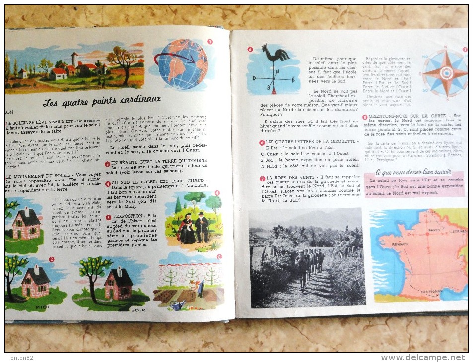 G.. Chabot Et F. Mory - Découvrons Le Monde - Géographie Cours Élémentaire - Éditions Bourrelier - ( 1953 ) . - 0-6 Años